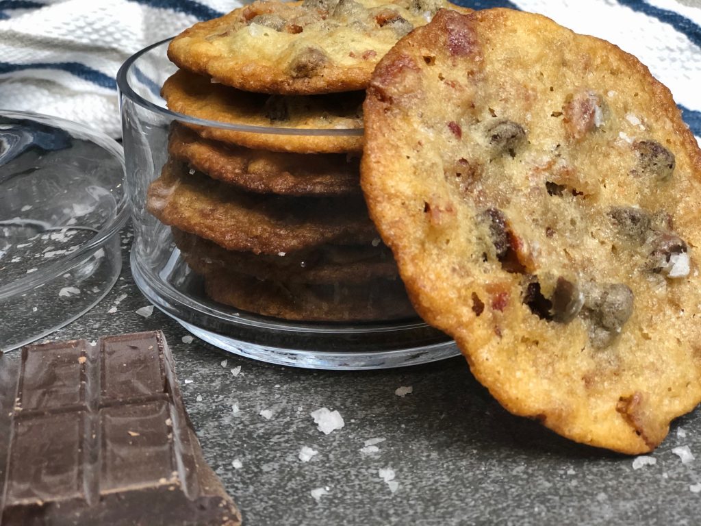 Maple Bacon Chocolate Chip Cookies