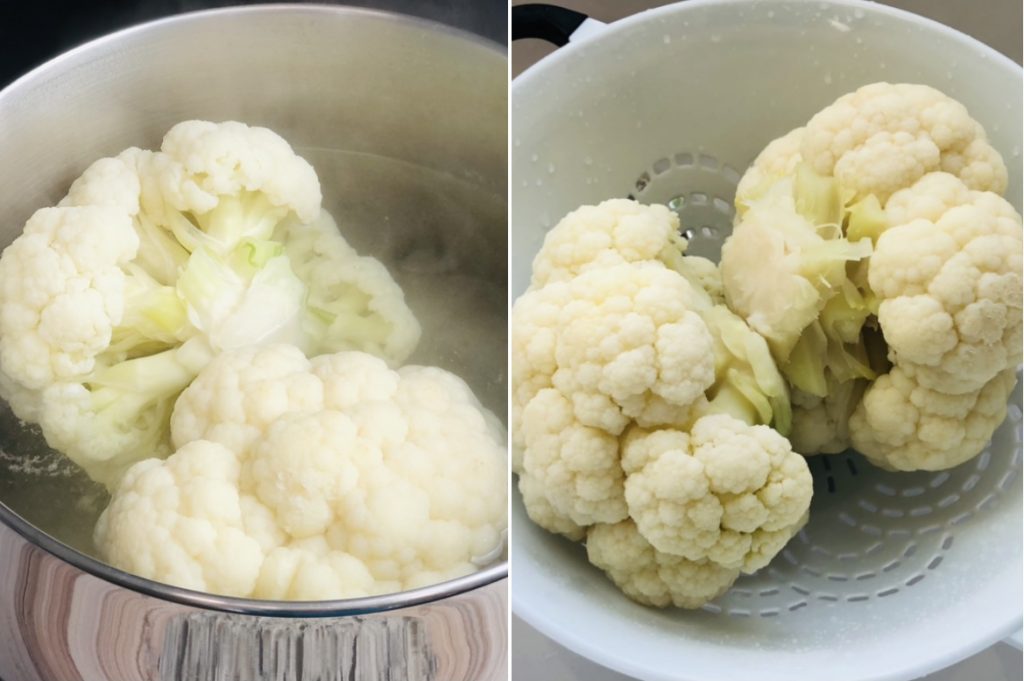 Cauliflower Leek Puree