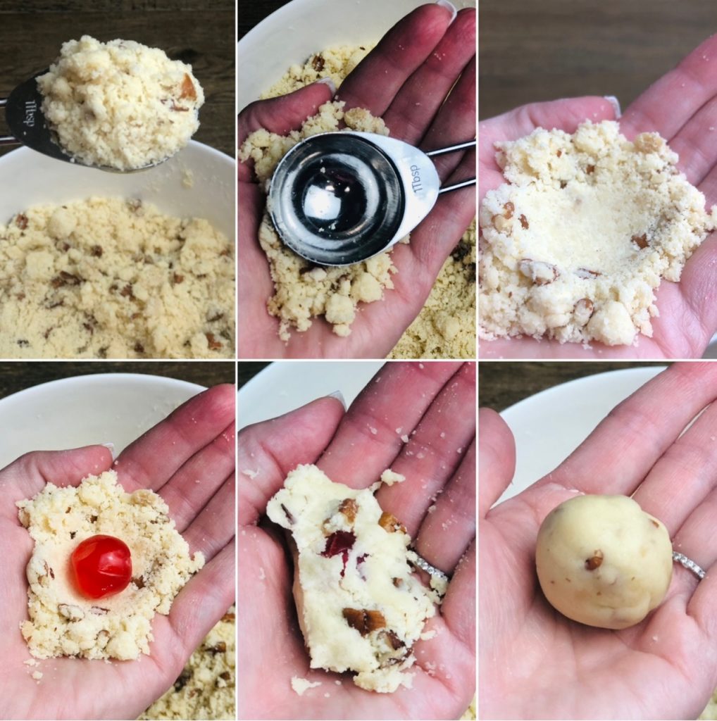 cherry-pecan-snowball-cookies-recipe-heather-lucilles-kitchen-food-blog