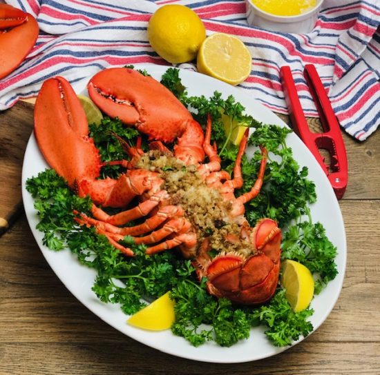Easy Baked Stuffed Lobsters (Simply Delicious!) Heather Lucille's Kitchen
