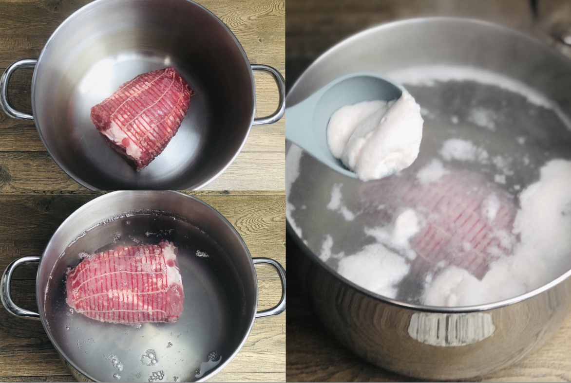 Irish Boiling Bacon and Cabbage (with Parsley Sauce) Heather Lucille